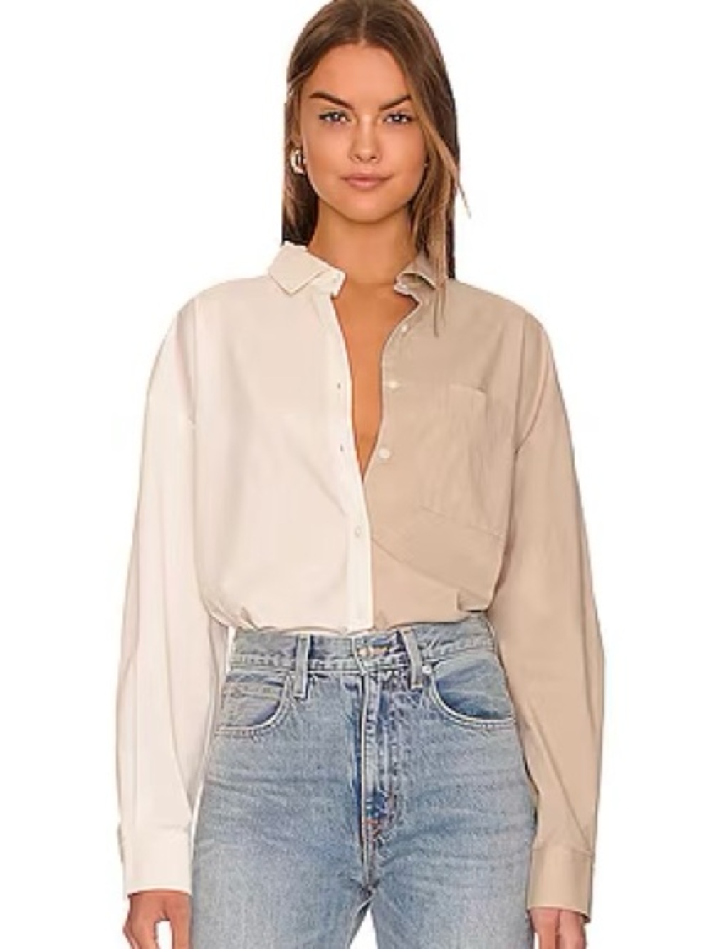 Anthropologie Pistola Sloane Oversized Button Down